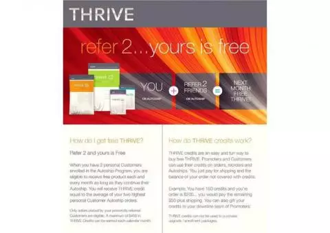 Thrive .. Dont just survive!!